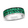 Thumbnail Image 1 of Le Vian Natural Emerald Ring 1/5 ct tw Diamonds 14K Vanilla Gold