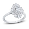 Thumbnail Image 1 of Diamond Engagement Ring 3/4 ct tw Marquise 14K White Gold