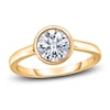 Thumbnail Image 1 of Diamond Solitaire Engagement Ring 2 ct tw Bezel-Set Round 14K Yellow Gold (I2/I)