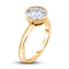 Thumbnail Image 2 of Diamond Solitaire Engagement Ring 2 ct tw Bezel-Set Round 14K Yellow Gold (I2/I)