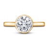 Thumbnail Image 3 of Diamond Solitaire Engagement Ring 2 ct tw Bezel-Set Round 14K Yellow Gold (I2/I)