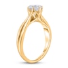 Thumbnail Image 2 of Diamond Solitaire Twist Engagement Ring 1 ct tw Round 14K Yellow Gold (I2/I)