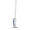 Thumbnail Image 2 of Le Vian Natural Blue Sapphire Necklace 1/3 ct tw Diamonds 14K Vanilla Gold