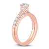 Thumbnail Image 1 of Diamond Bridal Set 1-1/4 ct tw Round 14K Rose Gold