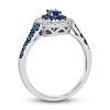 Thumbnail Image 3 of Le Vian Natural Blue Sapphire Ring 1/4 ct tw Round 14K Vanilla Gold