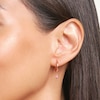 Thumbnail Image 3 of Juliette Maison Natural Aquamarine Starburst Drop Earrings 10K Rose Gold