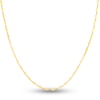 Thumbnail Image 1 of Solid Mirror Link Chain Necklace 14K Yellow Gold 18&quot; 2.66mm