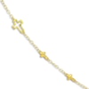 Thumbnail Image 2 of Cross Station Necklace 14K Yellow Gold 18&quot;