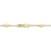 Thumbnail Image 3 of Cross Station Necklace 14K Yellow Gold 18&quot;