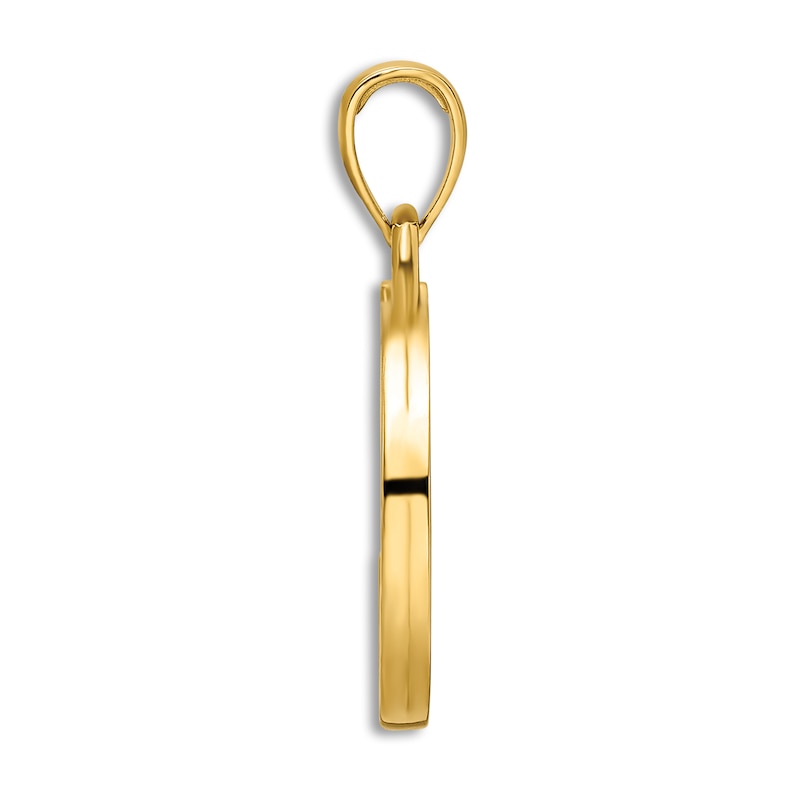 Shinola Women's Key Charm | 14K Gold | Engravable