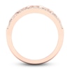 Thumbnail Image 4 of Diamond Twisted Wedding Band 1/8 ct tw Round 14K Rose Gold