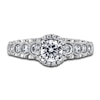 Thumbnail Image 3 of Diamond Engagement Ring 1-1/4 ct tw Round 14K White Gold