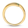 Thumbnail Image 2 of Natural Emerald 4-Stone Ring 14K Yellow Gold