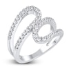 Thumbnail Image 2 of Diamond Wrap Ring 3/4 ct tw Round 14K White Gold