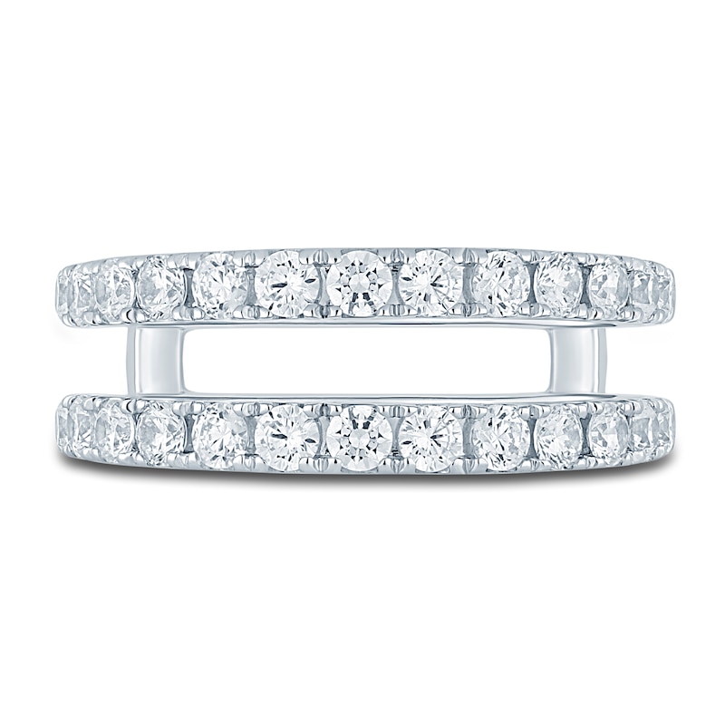 Main Image 3 of Diamond Anniversary Enhancer Band 1 ct tw Round 14K White Gold