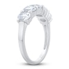 Thumbnail Image 2 of Diamond 5-Stone Anniversary Band 1-7/8 ct tw oval 14K White Gold