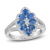 Thumbnail Image 0 of Le Vian Natural Blue Sapphire & Diamond Ring 1/2 ct tw Platinum