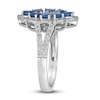 Thumbnail Image 2 of Le Vian Natural Blue Sapphire & Diamond Ring 1/2 ct tw Platinum