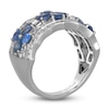 Thumbnail Image 2 of Le Vian Natural Blue Sapphire & Diamond Ring 3/4 ct tw 14K Vanilla Gold