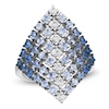 Thumbnail Image 1 of Le Vian Natural Blue & White Sapphire Ring 14K Vanilla Gold