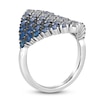 Thumbnail Image 2 of Le Vian Natural Blue & White Sapphire Ring 14K Vanilla Gold