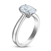 Thumbnail Image 1 of Lab-Created Oval Diamond Solitaire Engagement Ring 2 ct tw Platinum (F/SI2)