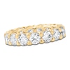 Thumbnail Image 1 of Certified Round-Cut Diamond Eternity Band 4-1/5 - 5-1/8 ct tw 14K Yellow Gold