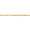 Thumbnail Image 2 of Solid Glitter Rope Chain Bracelet 3.8mm 14K Yellow Gold 8.5&quot;