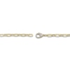 Thumbnail Image 3 of Shy Creation Diamond Clasp Paperclip Chain Bracelet 3/8 ct tw 14K Yellow Gold 7&quot; SC55023436