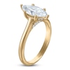 Thumbnail Image 2 of Marquise-Cut Lab-Created Diamond Solitaire Plus Engagement Ring 1-5/8 ct tw 18K Yellow Gold (VS2/F)