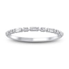 Thumbnail Image 2 of Lab-Created Diamond Anniversary Ring Three-Piece Gift Set 1/3 ct tw 14K White Gold