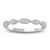 Thumbnail Image 4 of Lab-Created Diamond Anniversary Ring Three-Piece Gift Set 1/3 ct tw 14K White Gold