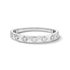 Thumbnail Image 5 of Lab-Created Diamond Anniversary Ring Three-Piece Gift Set 1/3 ct tw 14K White Gold