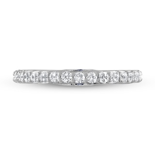 Vera Wang WISH Diamond Anniversary Ring 1/2 ct tw Round 14K White Gold ...