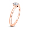 Thumbnail Image 1 of Diamond Solitaire Engagement Ring 1 ct tw Bezel-Set Pear-cut 14K Rose Gold (I2/I)