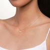 Thumbnail Image 2 of Juliette Maison Natural Aquamarine Pendant Necklace 10K White Gold 18"