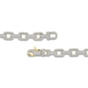 Thumbnail Image 3 of Men's Diamond Link Bracelet 2-1/3 ct tw Round 10K Yellow Gold 8.5&quot;