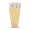 Thumbnail Image 2 of Men's Diamond Anniversary Ring 1-1/2 ct tw Round 14K Yellow Gold