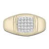 Thumbnail Image 2 of Men's Diamond Ring 1/4 ct tw Round 14K Yellow Gold