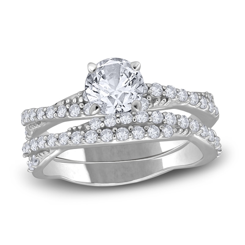 Diamond Bridal Set 1-1/4 ct tw 14K White Gold