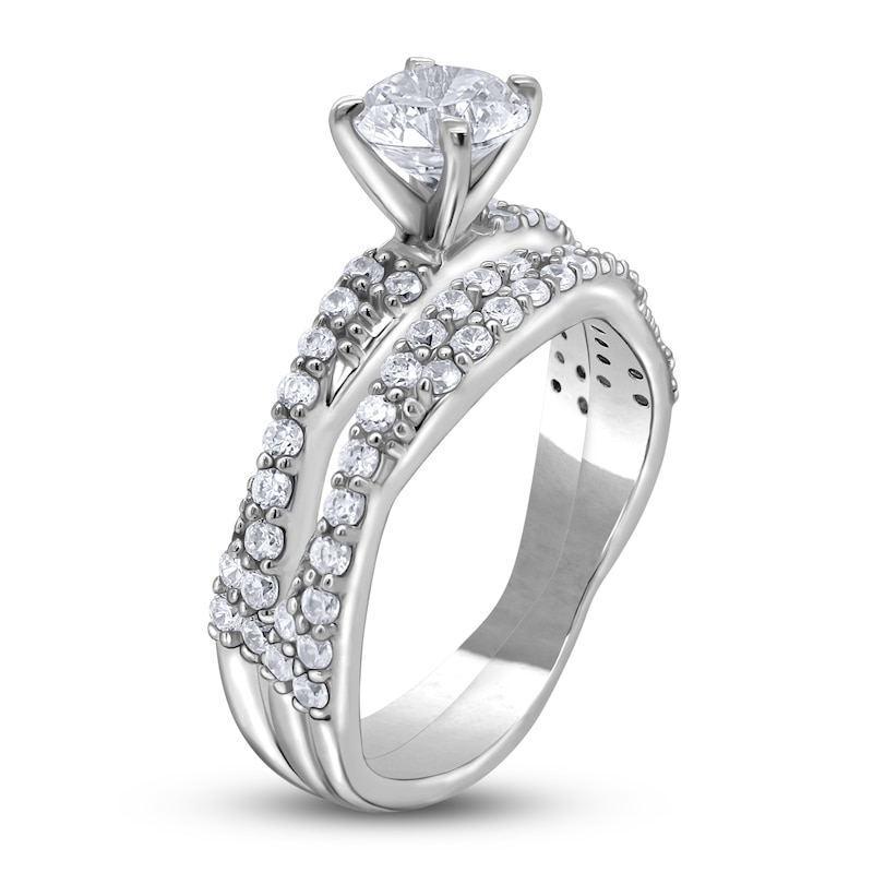 Diamond Bridal Set 1-1/4 ct tw 14K White Gold