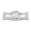 Thumbnail Image 3 of Diamond Bridal Set 1-1/4 ct tw 14K White Gold