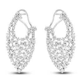 LALI Jewels Diamond Earrings 3 ct tw 14K White Gold