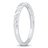 Thumbnail Image 2 of Diamond Twist Anniversary Band 1/10 ct tw 14K White Gold