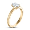 Thumbnail Image 1 of Certified Emerald Diamond Solitaire Engagement Ring 1 ct tw 14K Yellow Gold (I/I1)