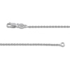 Thumbnail Image 1 of Solid Diamond-Cut Rope Chain Necklace 1.3mm Sterling Silver 18"