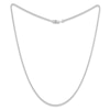 Thumbnail Image 3 of Solid Diamond-Cut Rope Chain Necklace 1.3mm Sterling Silver 18"