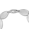 Thumbnail Image 2 of Italia D'Argento Pebble Texture Bracelet Sterling Silver 8.5&quot;