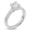 Thumbnail Image 1 of Lab-Created Cushion-Cut Diamond Engagement Ring 1-1/4 ct tw 14K White Gold