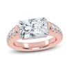 Thumbnail Image 1 of Radiant-Cut Created By Jared Studio Lab-Created Diamond Engagement Ring 3-1/2 ct tw 14K Rose Gold